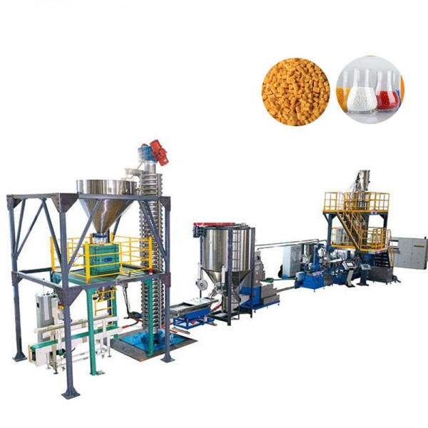 Linja e përzierjes bioplastike e mbushur me niseshte JWELL